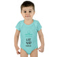 Infant Bodysuit – "Eat Nap Repeat" Cute Baby Onesie, Newborn Gift
