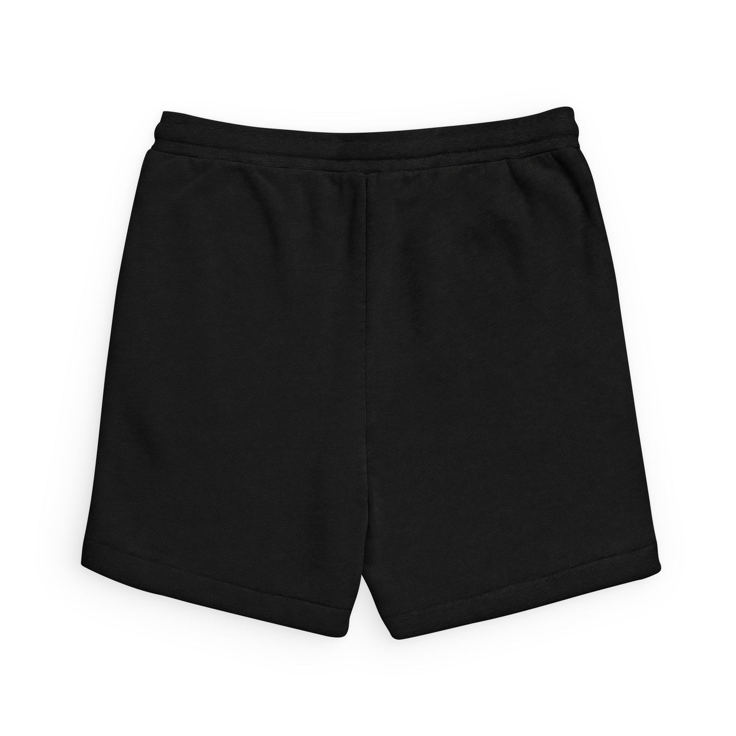 DGDS Logo Sweatshorts — Casual Black Fleece Lounge Shorts