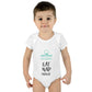 Infant Bodysuit – "Eat Nap Repeat" Cute Baby Onesie, Newborn Gift
